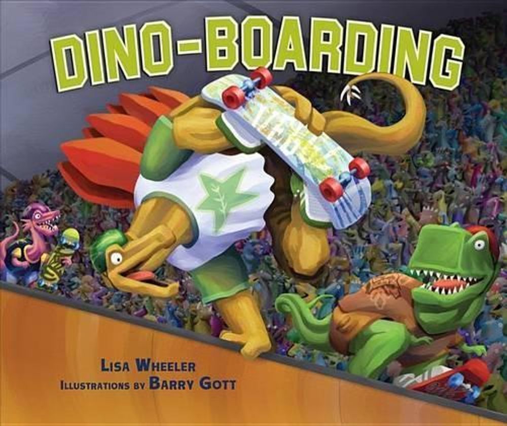 Dino-Boarding by Lisa Wheeler - ISBN: 9781467702133