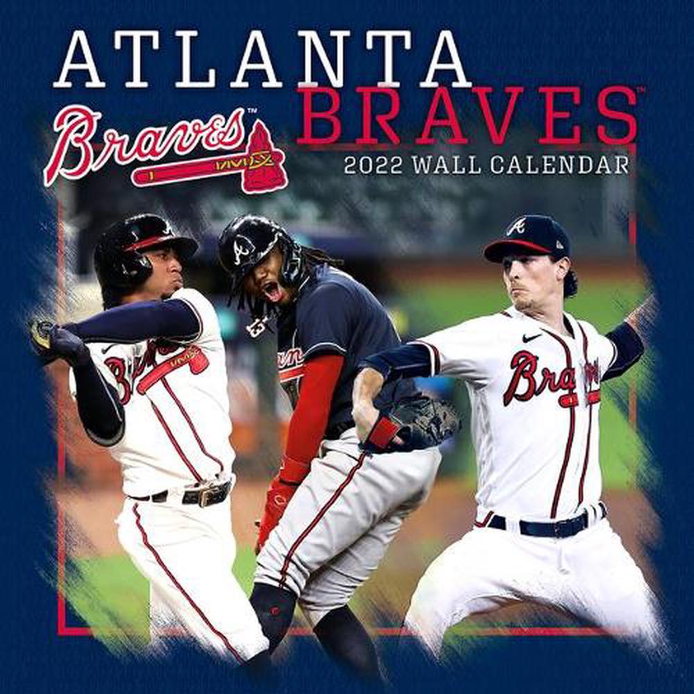 Atlanta Braves 2022 12x12 Team Wall Calendar by Inc The Lang Companies