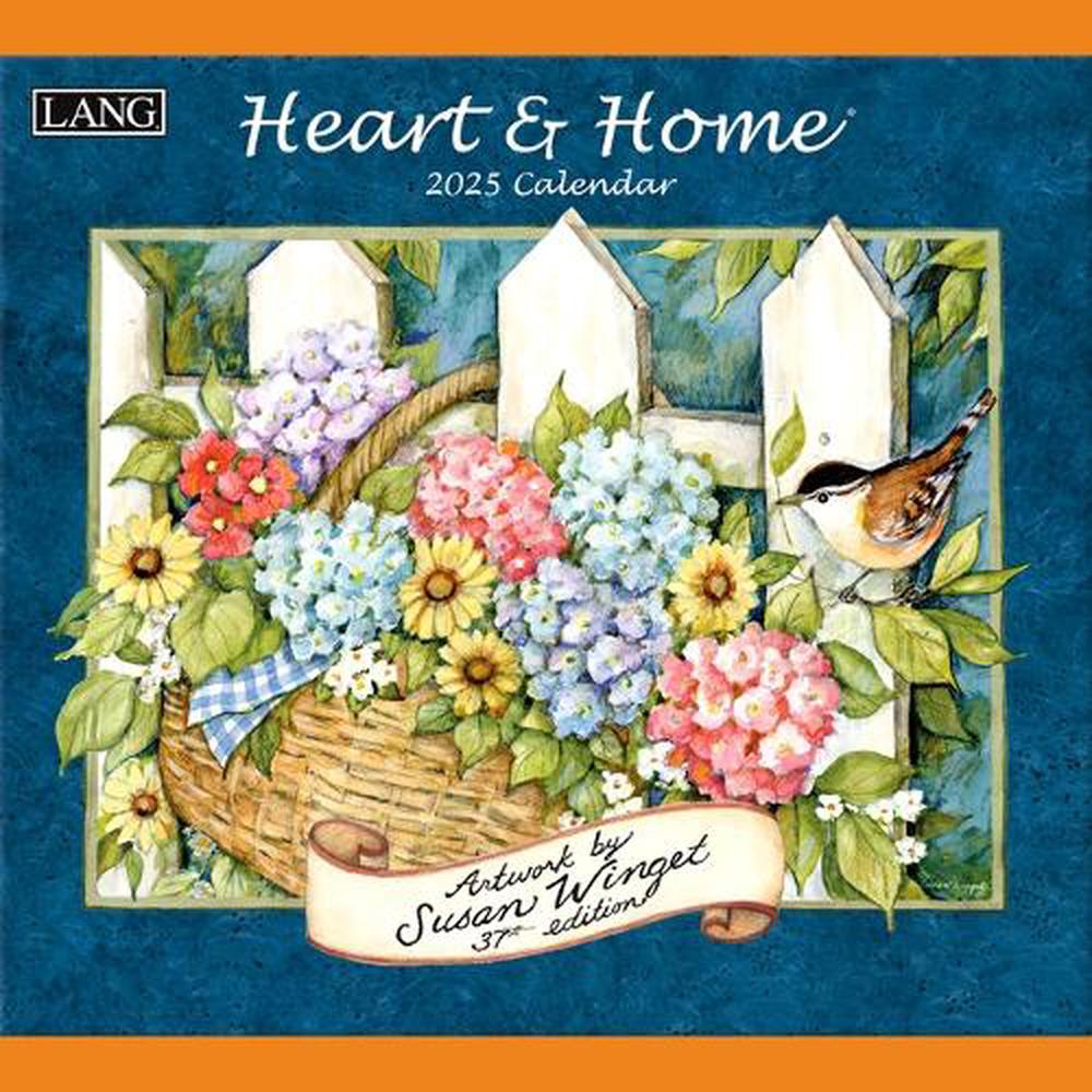 Heart & Home(r) 2025 Wall Calendar, 9781469433424