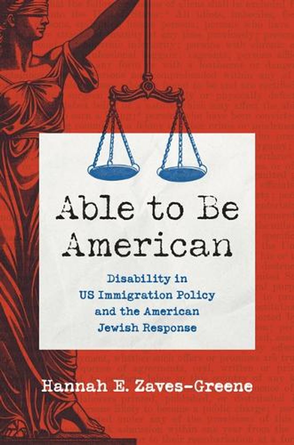Able to Be American by Hannah E. Zaves-Greene - ISBN: 9781469697772