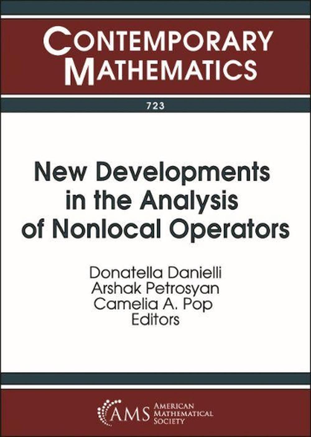 New Developments in the Analysis of Nonlocal Operators, 9781470441104