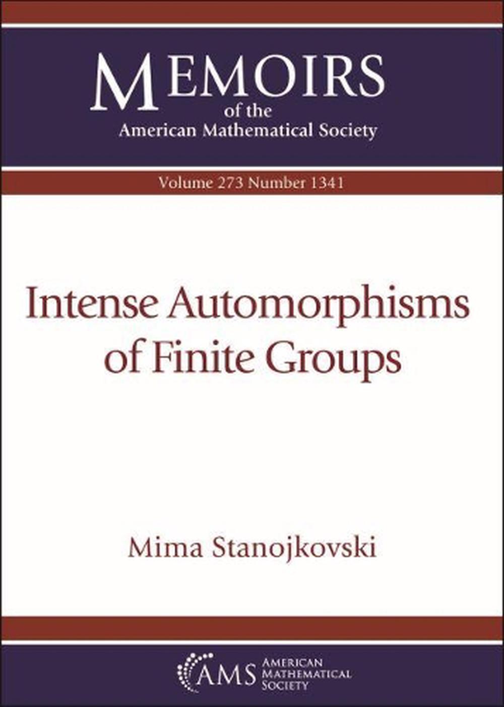 Intense Automorphisms of Finite Groups, 9781470450038