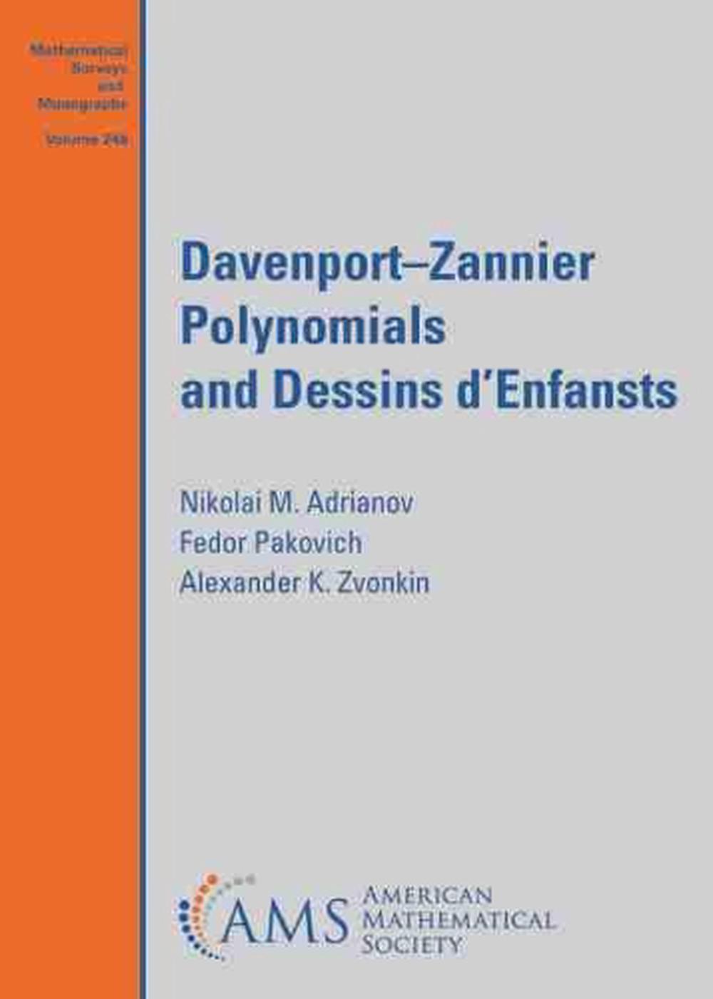 Davenport-Zannier Polynomials and Dessins D'Enfants, 9781470456344