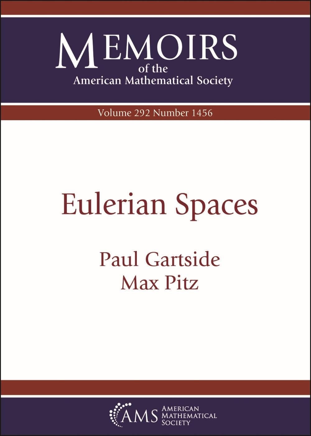 Eulerian Spaces by Paul Gartside - ISBN: 9781470467845
