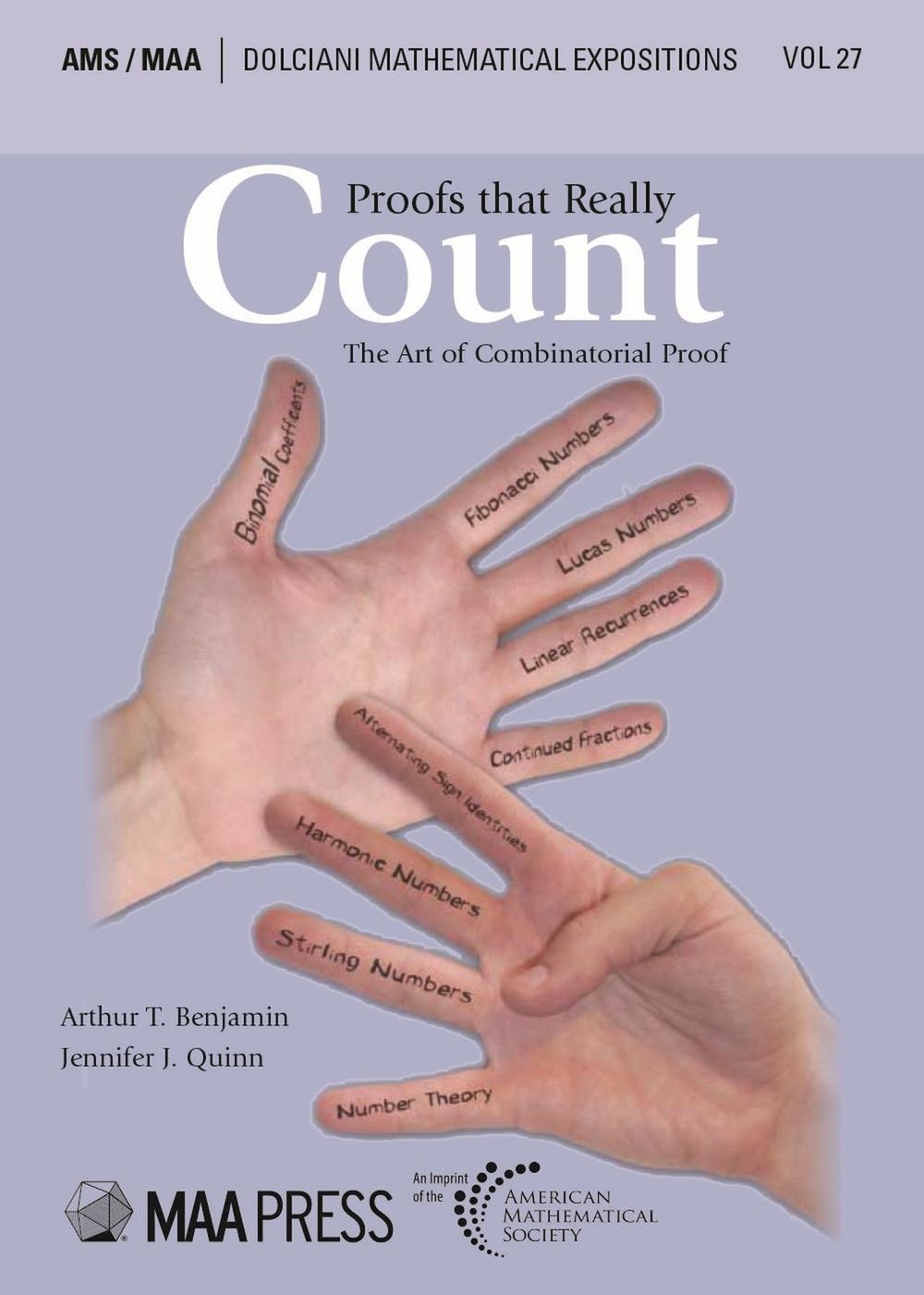 Proofs That Really Count by Arthur T. Benjamin - ISBN: 9781470472597