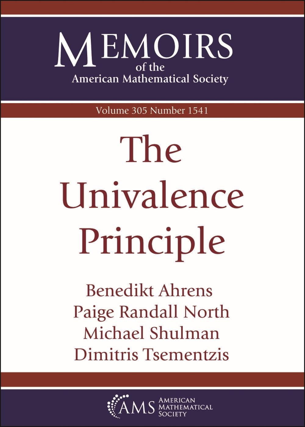 The Univalence Principle by Benedikt Ahrens - ISBN: 9781470472696