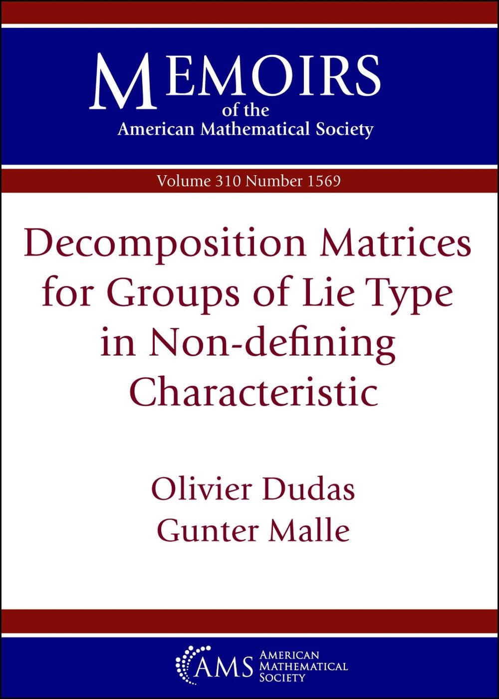 Decomposition Matrices for Groups of Lie Type in Non-defining Characteristic, 9781470474225