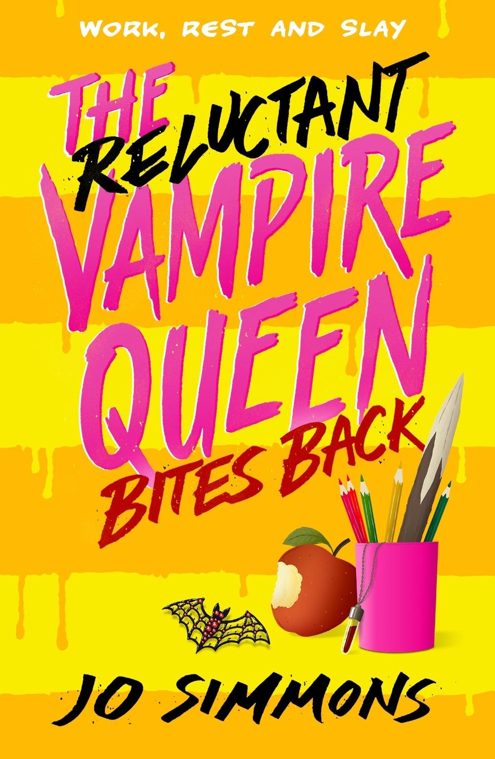 Cover of The Reluctant Vampire Queen Bites Back