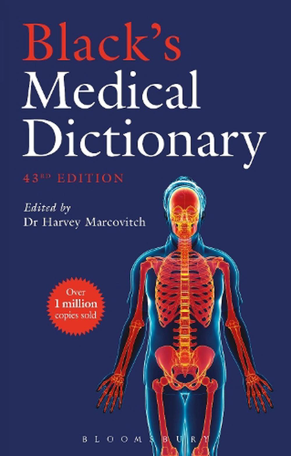 Black's Medical Dictionary by Harvey Marcovitch, Hardcover