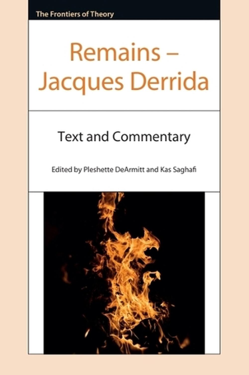 Remains – Jacques Derrida, 9781474400329