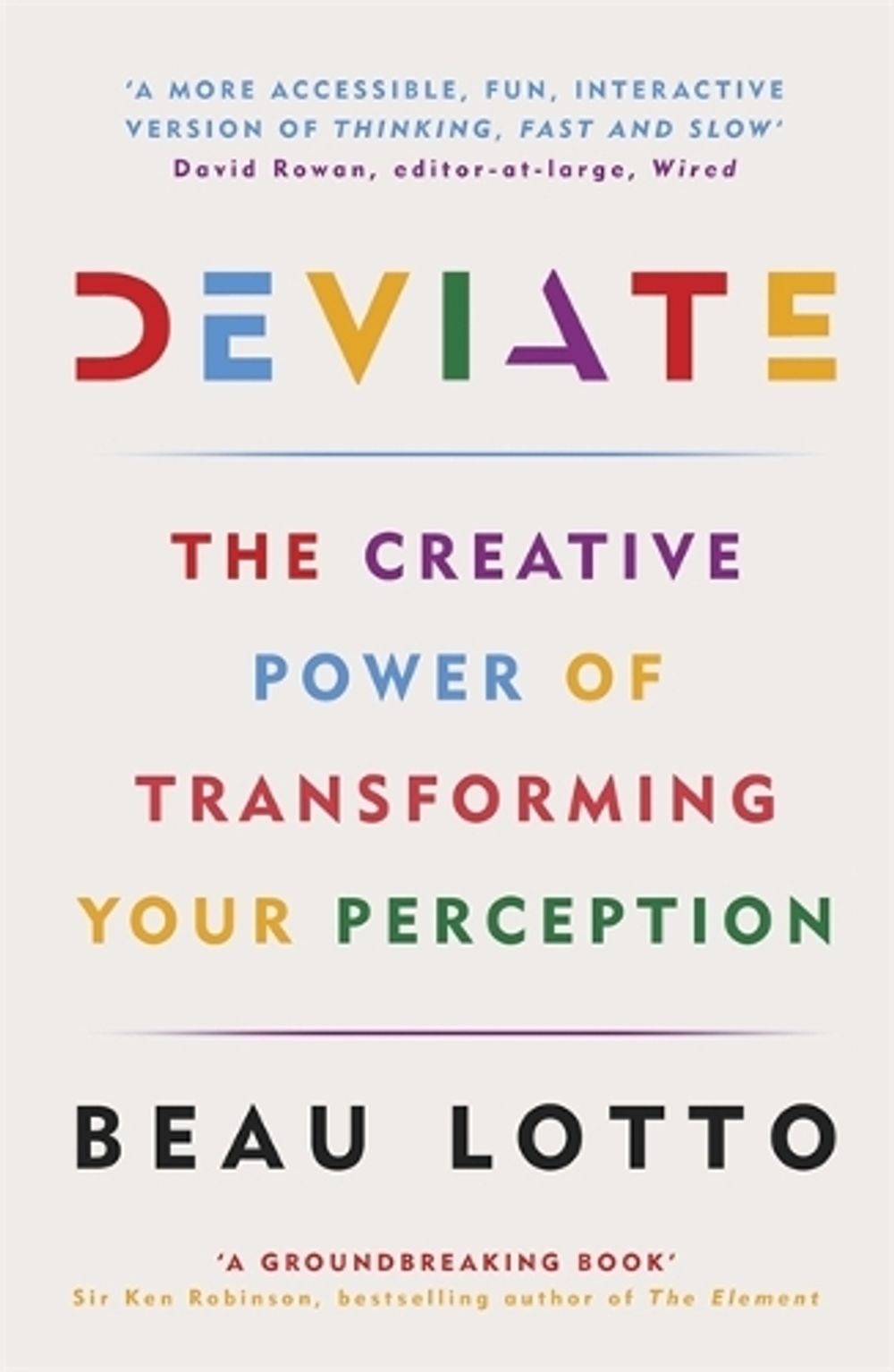 Deviate by Beau Lotto - ISBN: 9781474601023