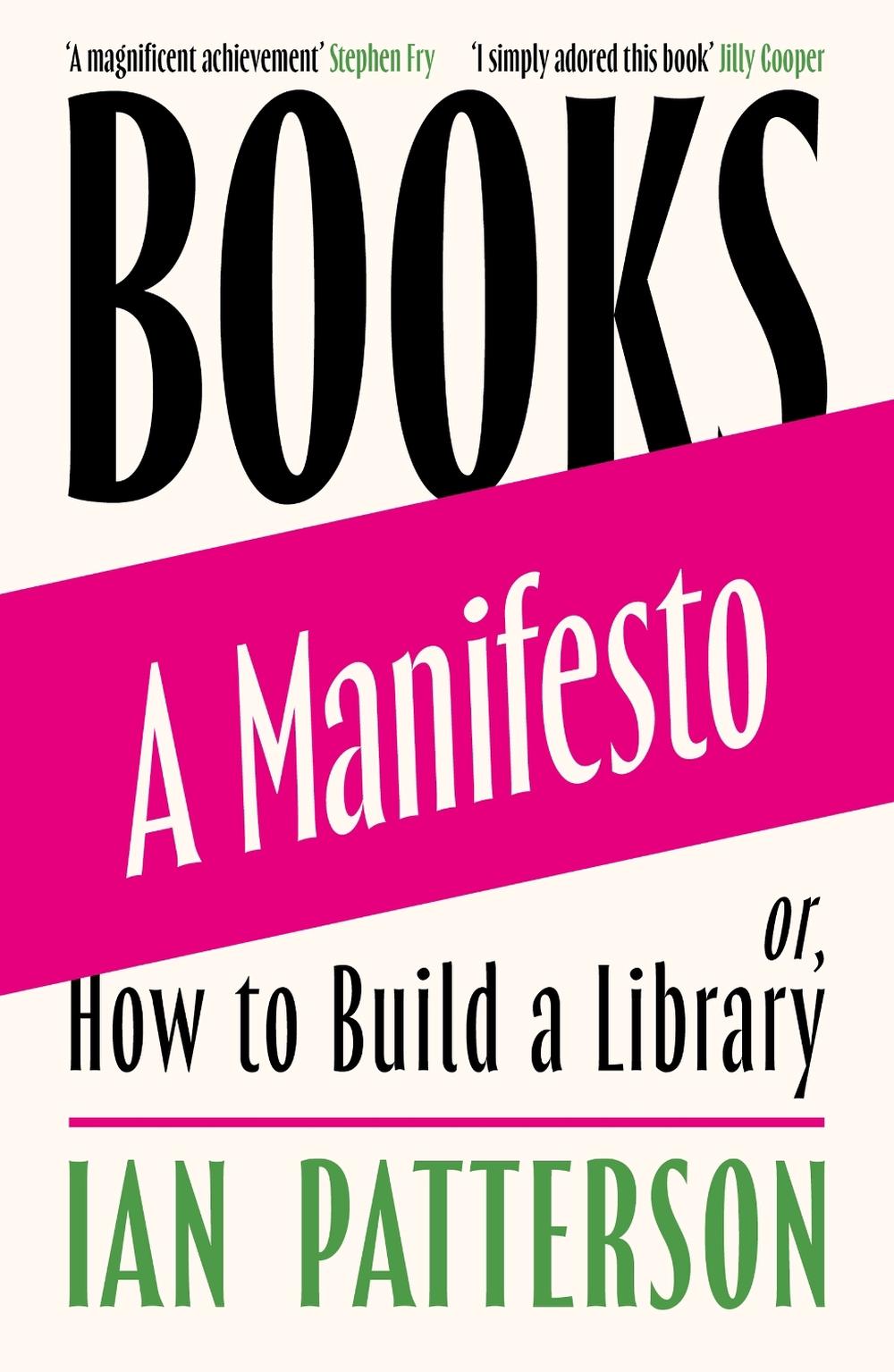 Books - A Manifesto by Ian Patterson - ISBN: 9781474618991