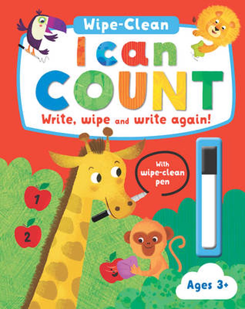 I Can Count Wipe Clean Activity Book, Spiral, 9781474802161 Buy
