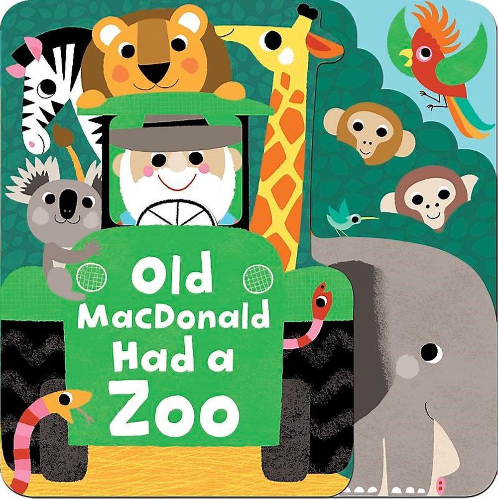 Old MacDonald had a Zoo Nursery MixUp Layered Board Book, Board Book