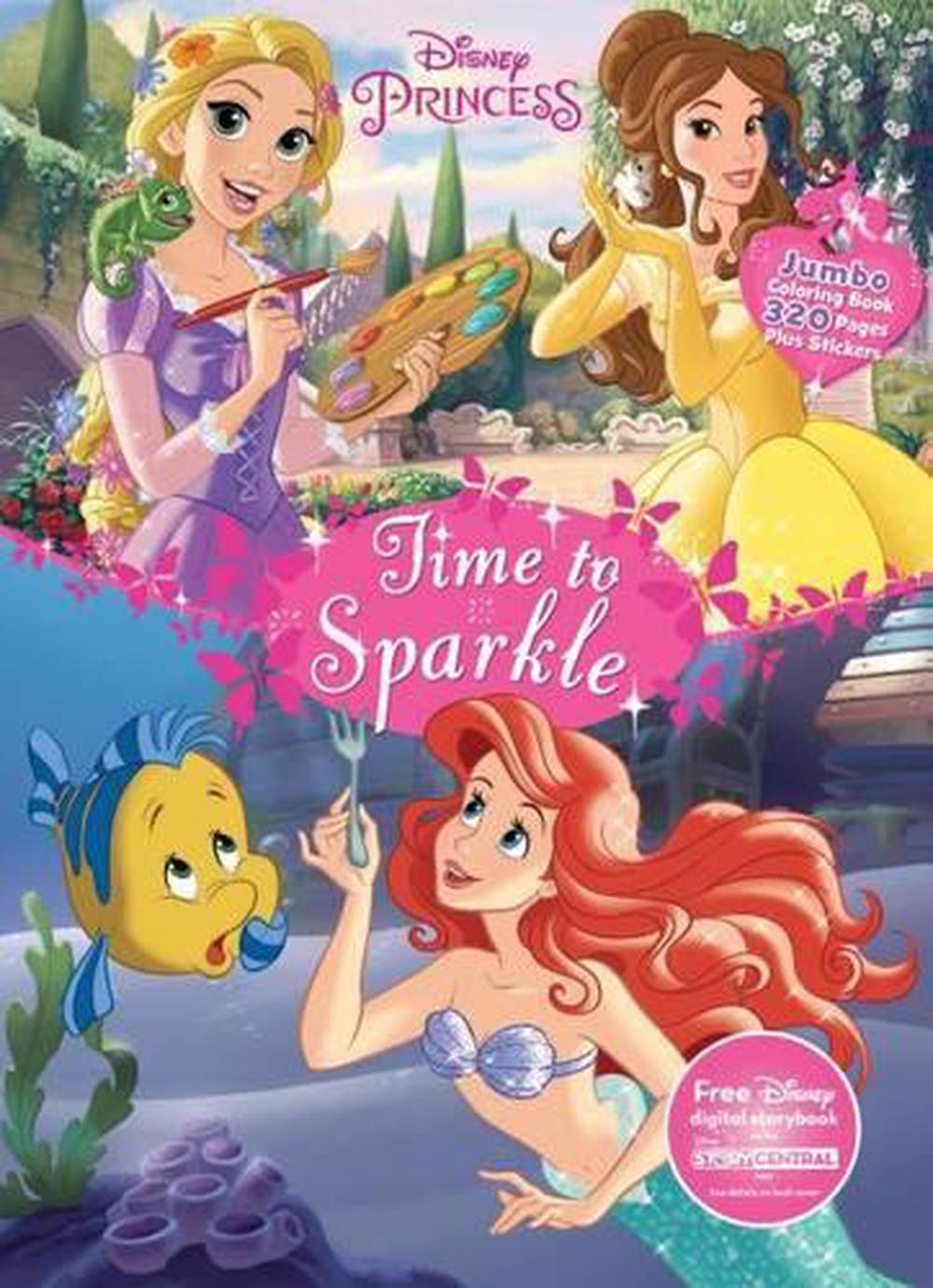 Disney Princess Jumbo Coloring by Parragon Books Ltd, Paperback