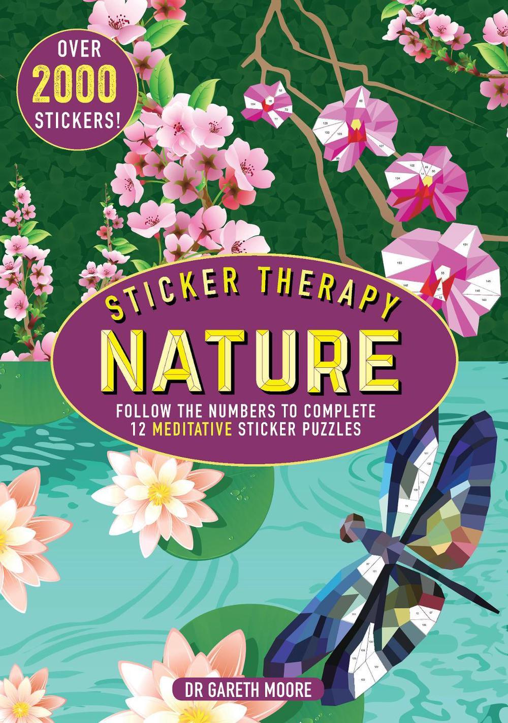 Sticker Therapy Nature by Parragon Books Ltd, Paperback, 9781474880671
