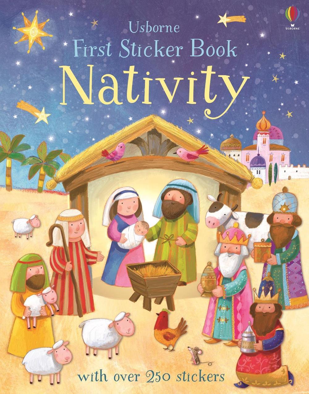 First Sticker Book Nativity by Felicity Brooks, Paperback