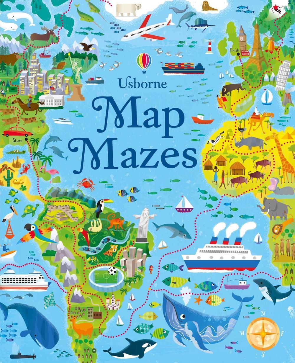 Map Mazes, 9781474921466