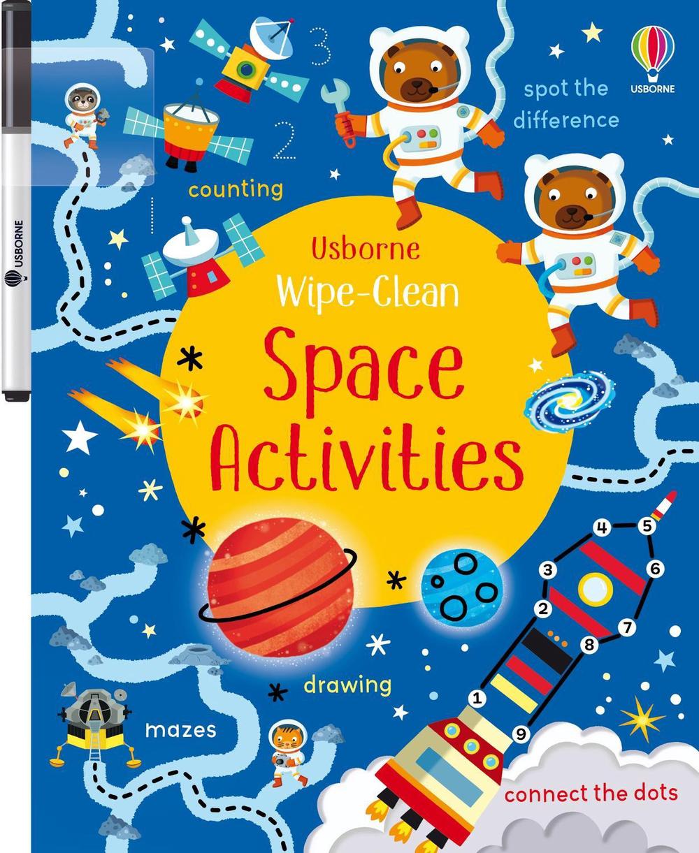 Wipe-Clean Space Activities, 9781474922296