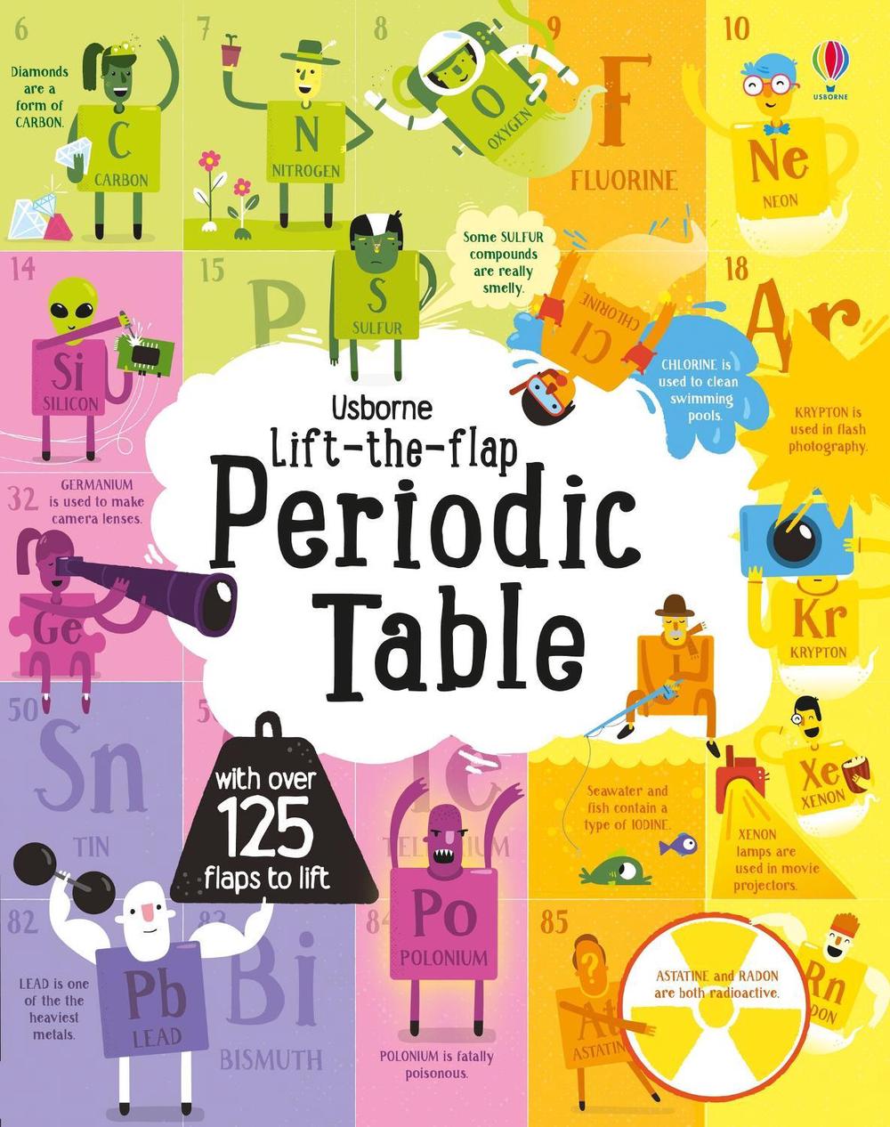 Lift-the-Flap Periodic Table, 9781474922661