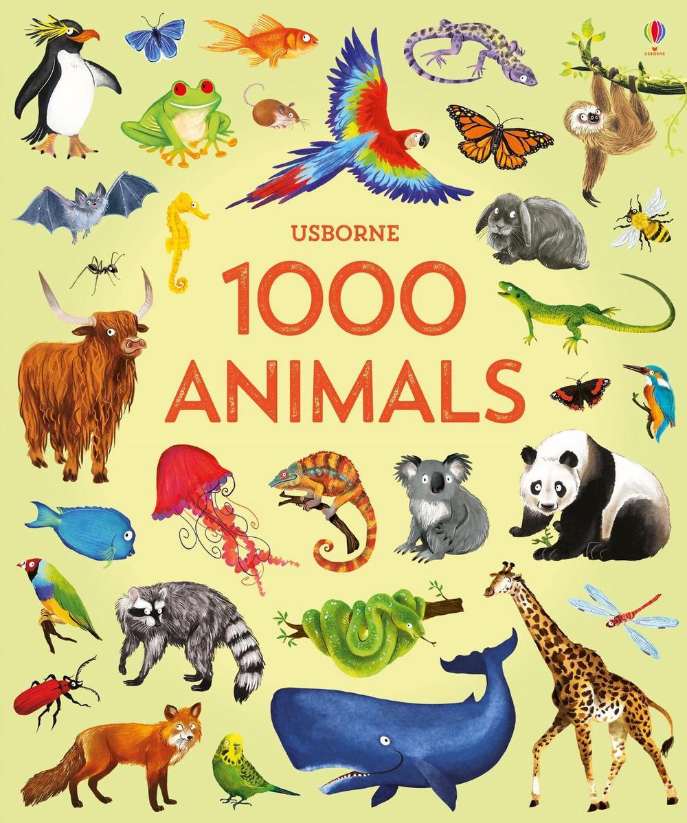 1000 Animals by Jessica Greenwell - ISBN: 9781474951340