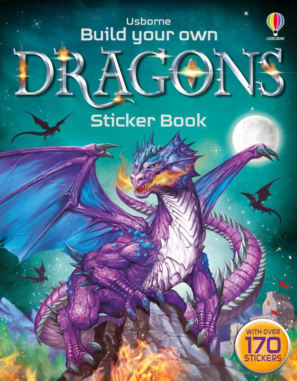 Build Your Own Dragons Sticker Book, 9781474952118