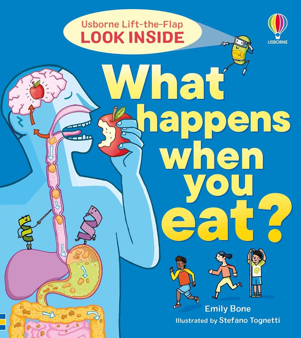 Look Inside What Happens When You Eat by Emily Bone - ISBN: 9781474952958