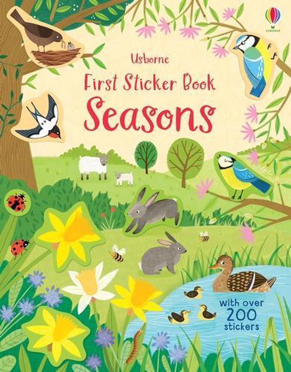 First Sticker Book Seasons, 9781474968256