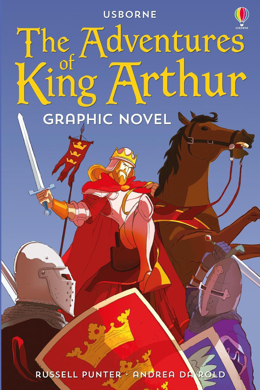 Cover of The Adventures of King Arthur Graphic Novel