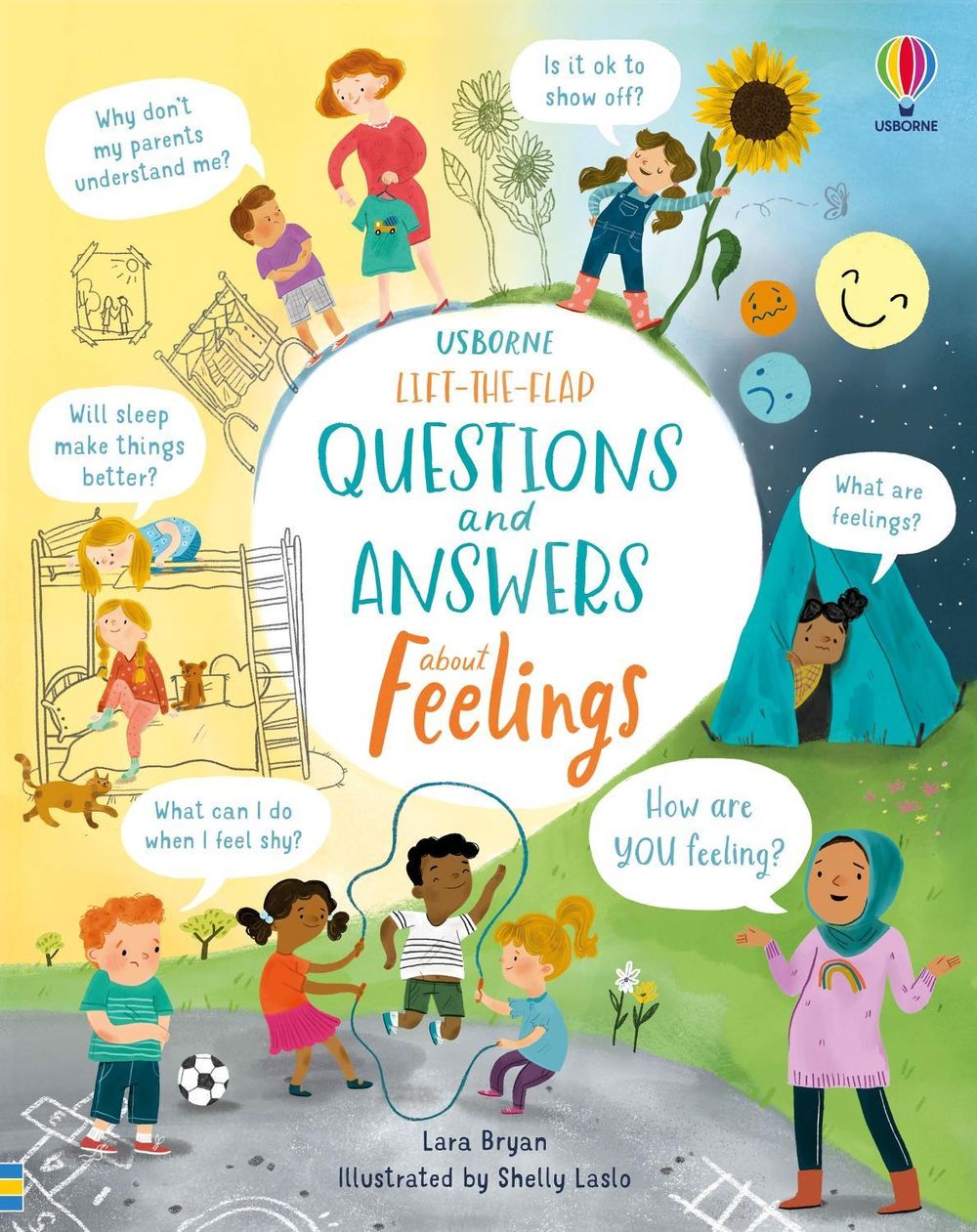 Lift-the-Flap Questions and Answers About Feelings by Lara Bryan - ISBN: 9781474986472