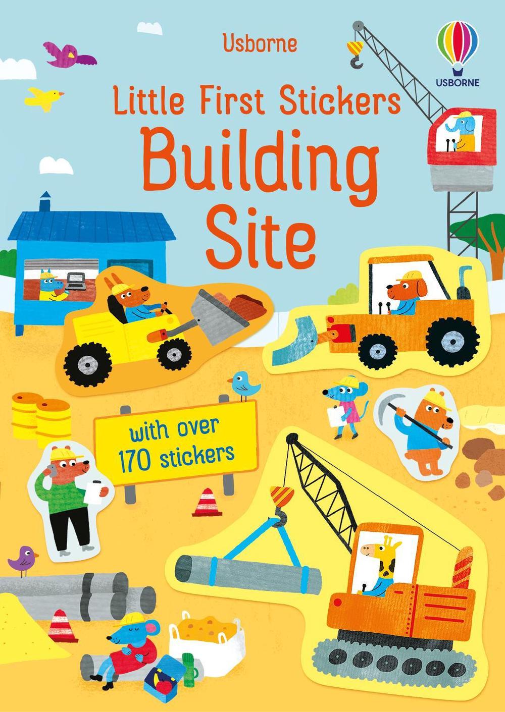 Little First Stickers Building Site, 9781474986533