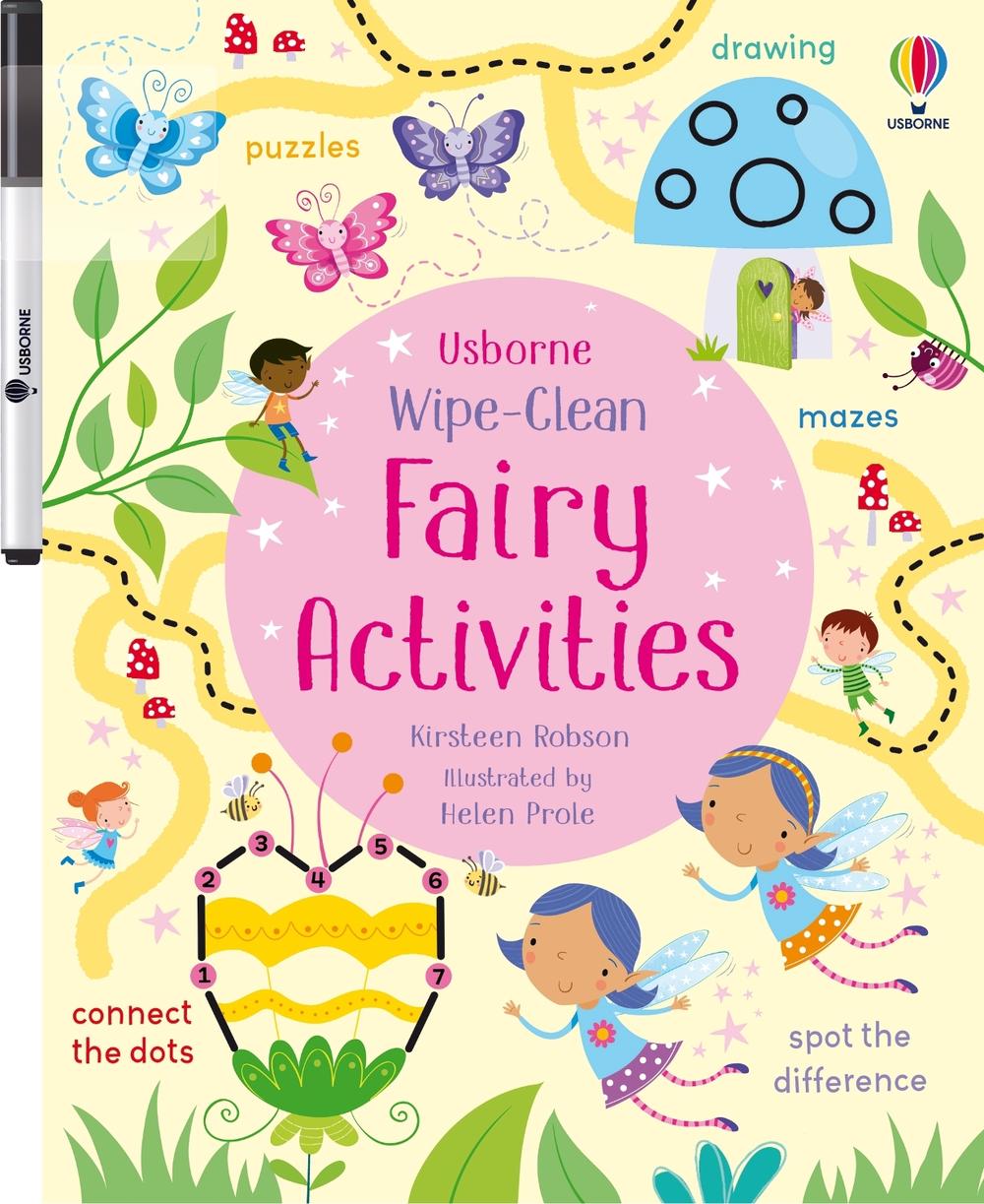 Wipe-Clean Fairy Activities, 9781474989022