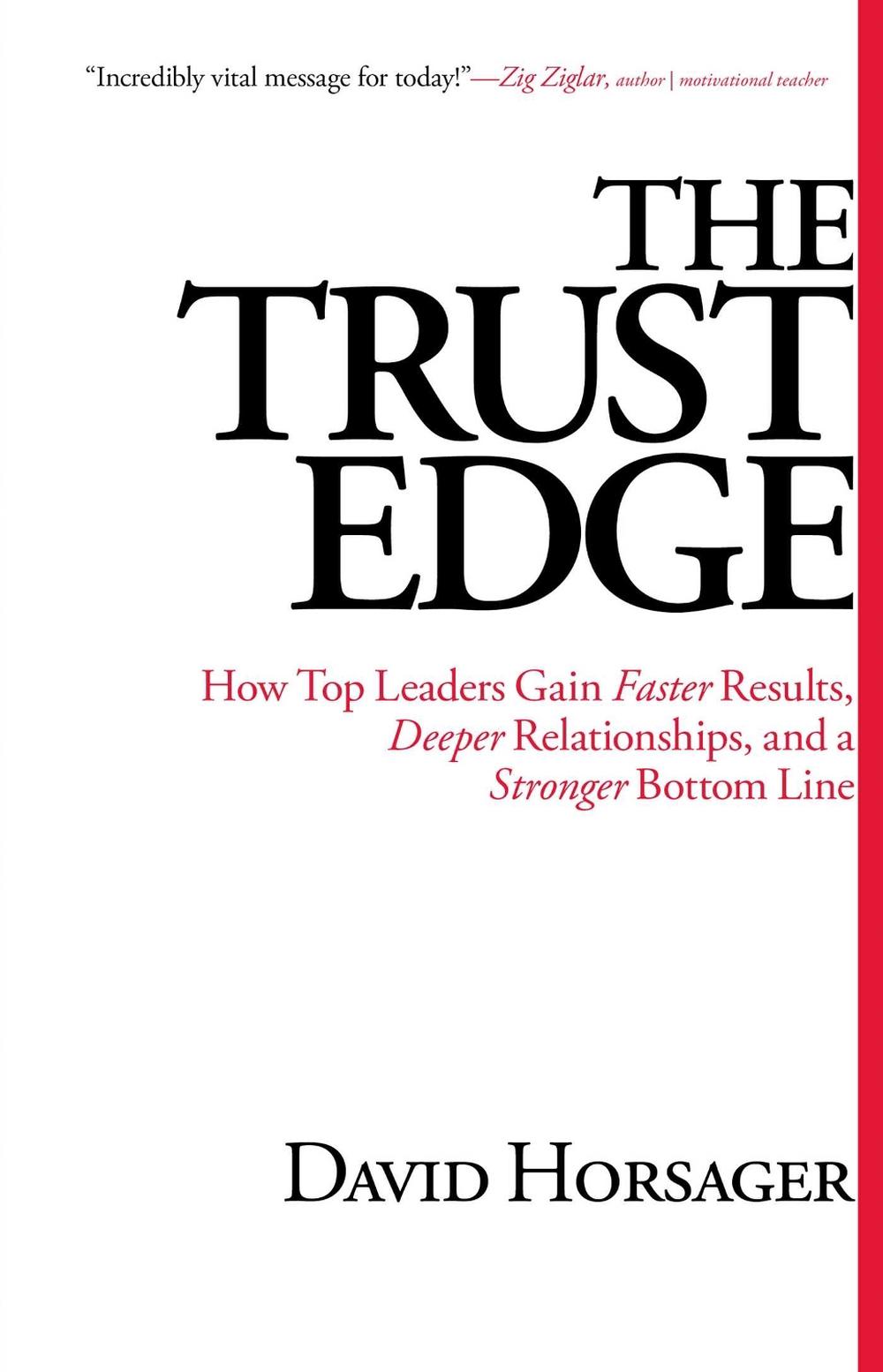 The Trust Edge by David Horsager - ISBN: 9781476711379