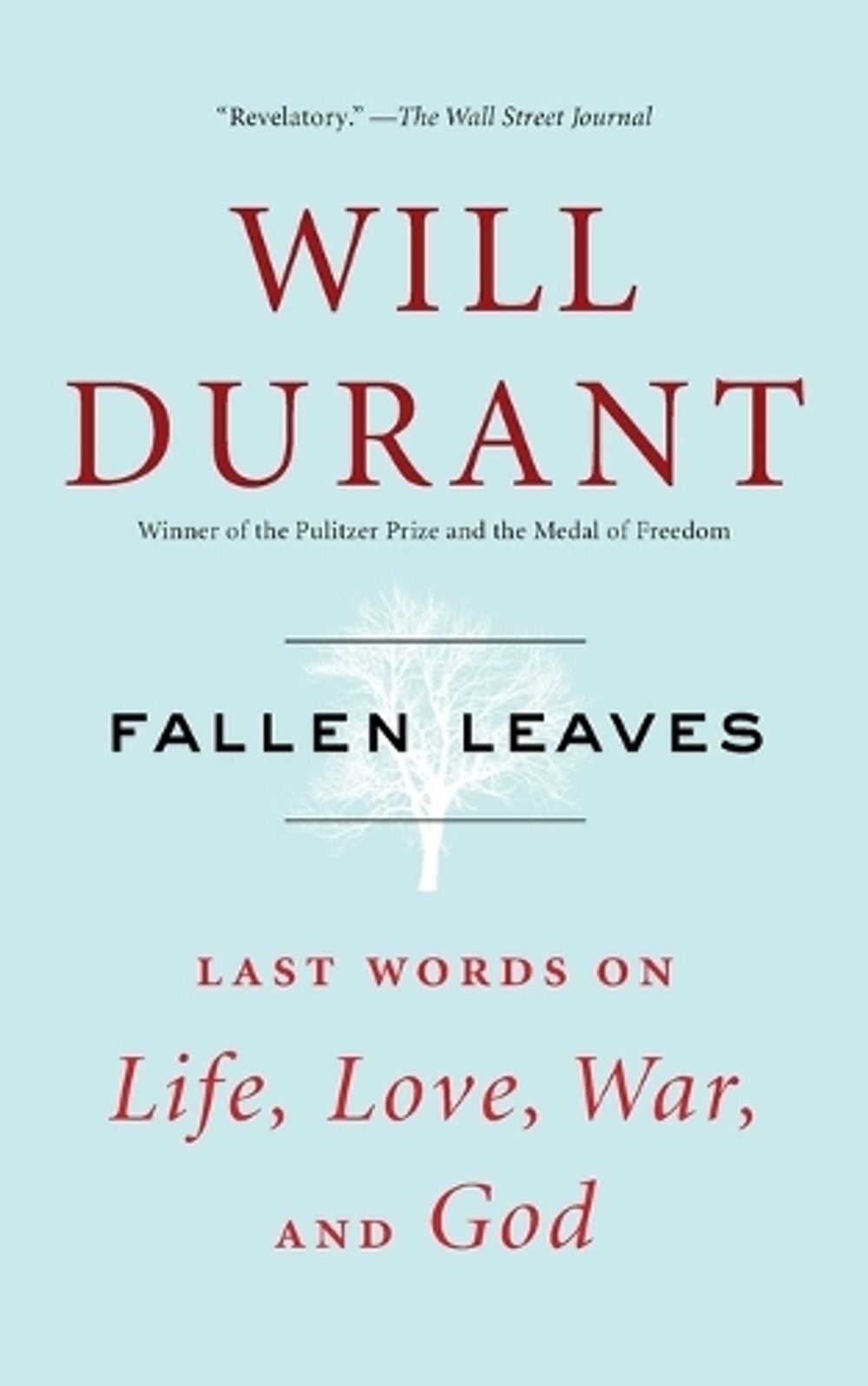 Fallen Leaves by Will Durant - ISBN: 9781476771557