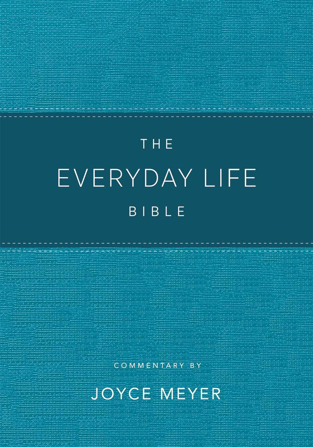 The Everyday Life Bible Teal LeatherLuxe®, 9781478922933