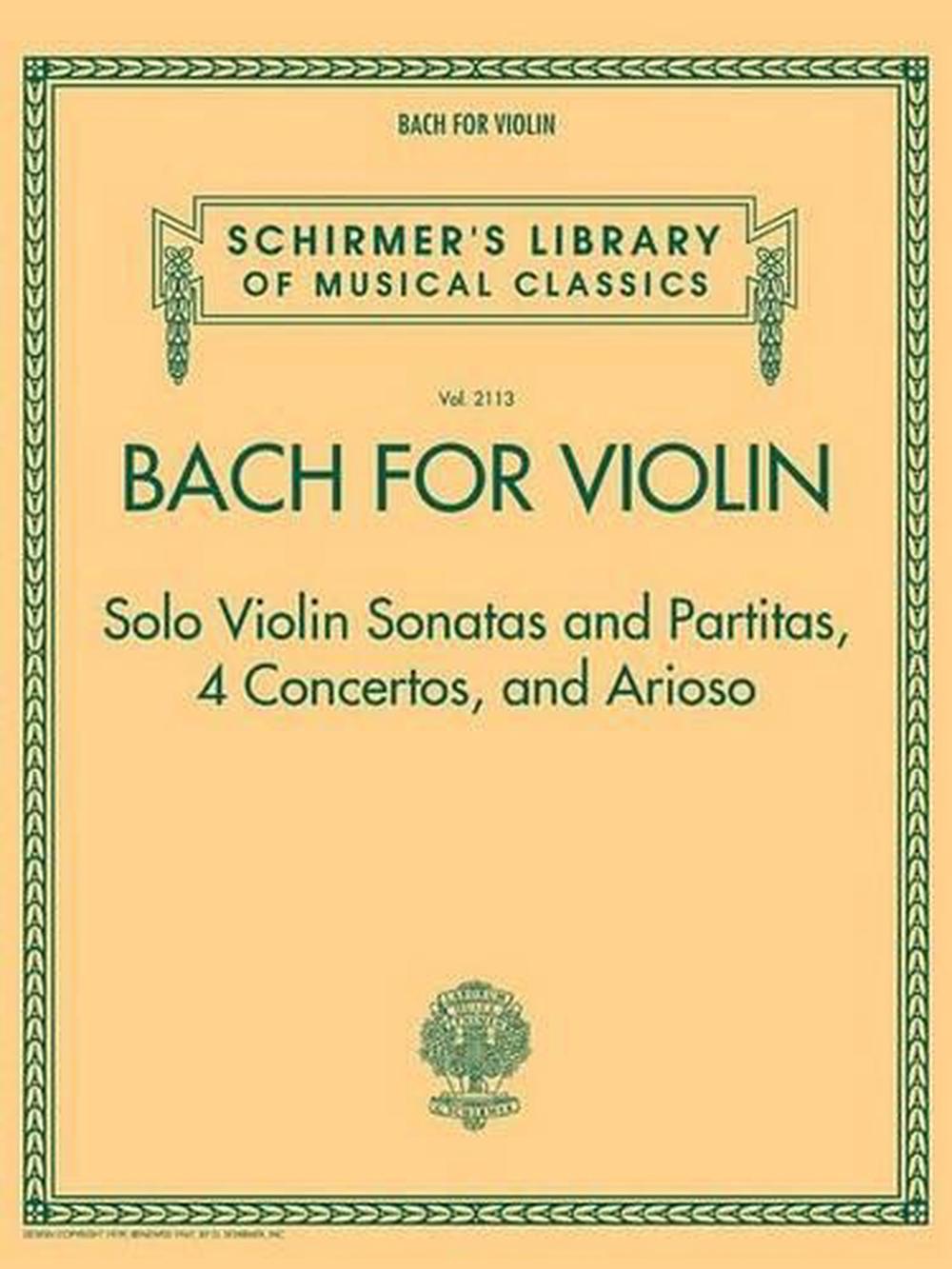 Bach for Violin, 9781480387676