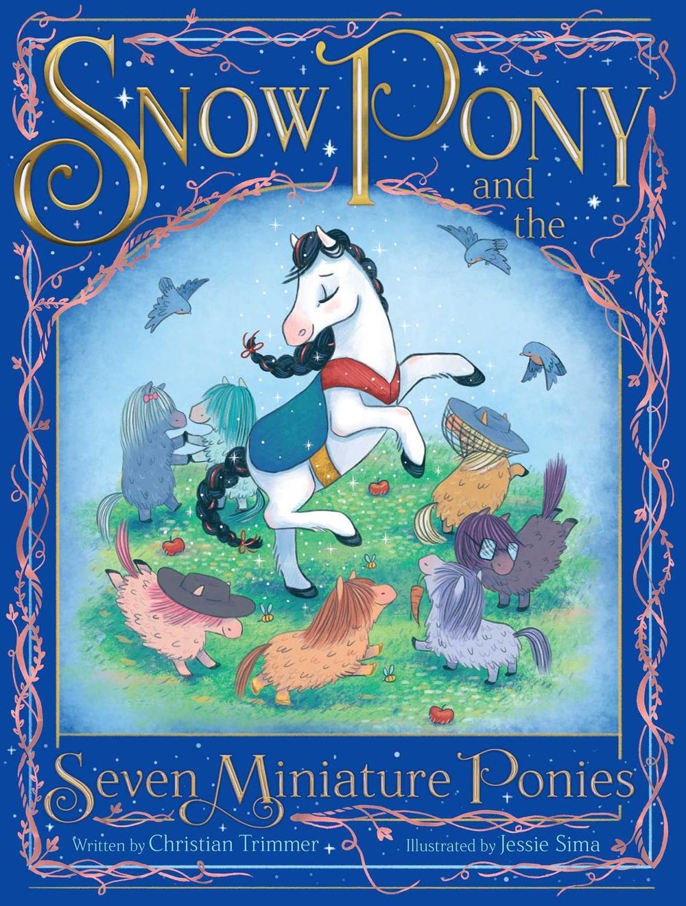 Snow Pony and the Seven Miniature Ponies by Christian Trimmer - ISBN: 9781481462686