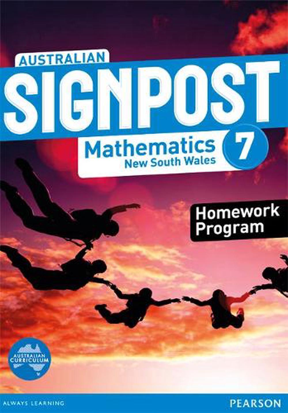Australian Signpost Mathematics New South Wales 7 Homework Program by
