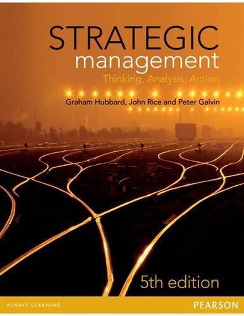 Strategic Management, 5th Edition by Graham Hubbard, Paperback ...