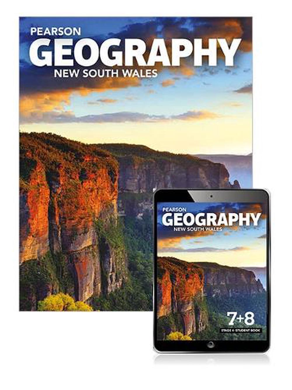 Pearson Geography New South Wales Stage 4 Student Book with eBook, 9781488613906