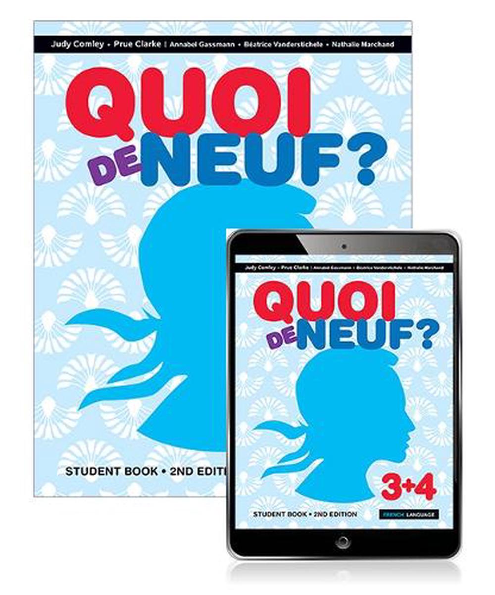 Quoi de Neuf ? 3+4 Student Book with eBook, 9781488625855