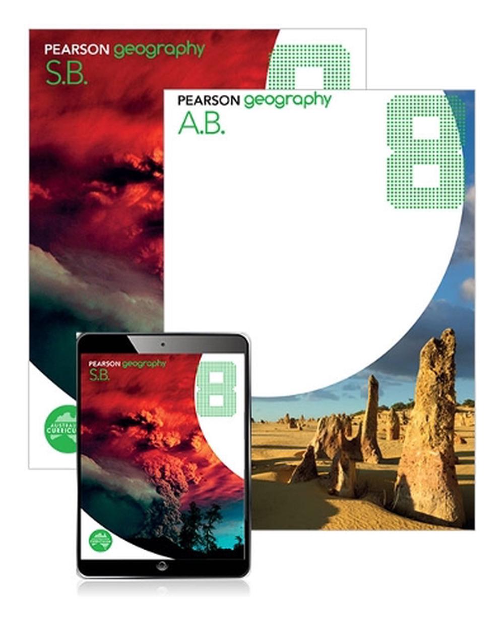 Pearson Geography  8 Student Book and Activity Book with eBook, 9781488657283
