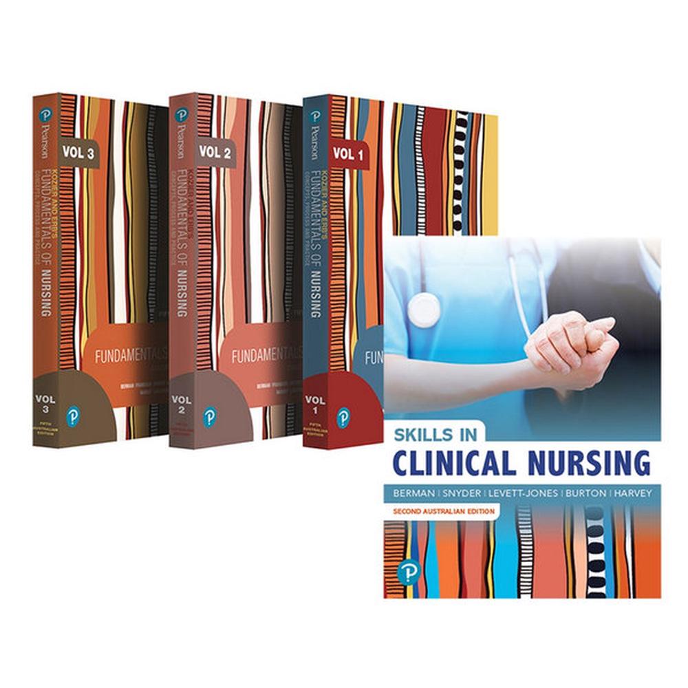 Kozier and Erb's Fundamentals of Nursing, Volumes 1-3 + Skills in Clinical Nursing, 5th Edition, 9781488658600