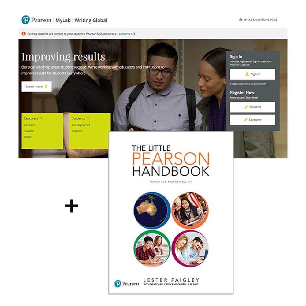 Little Pearson Handbook, The, Australian Edition + MyLab Writing, 4th Edition, 9781488687518