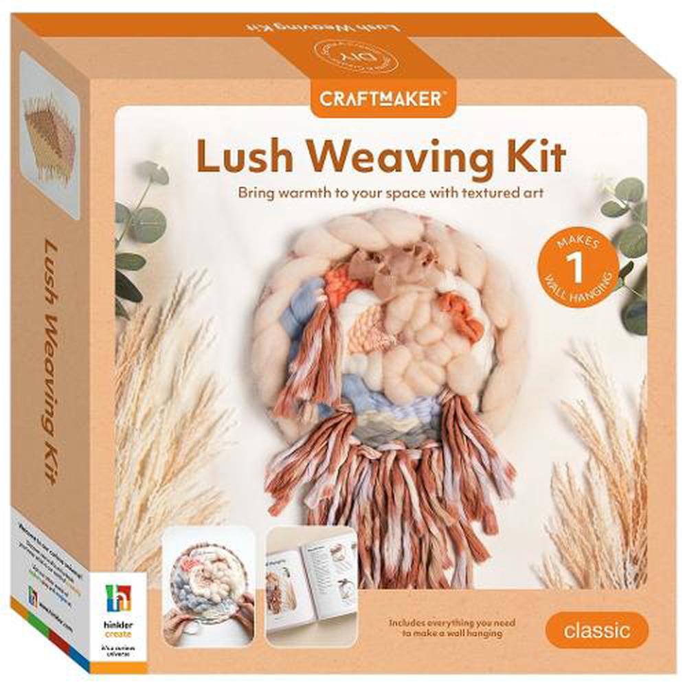 Craft Maker Lush Weaving Kit, 9781488901980