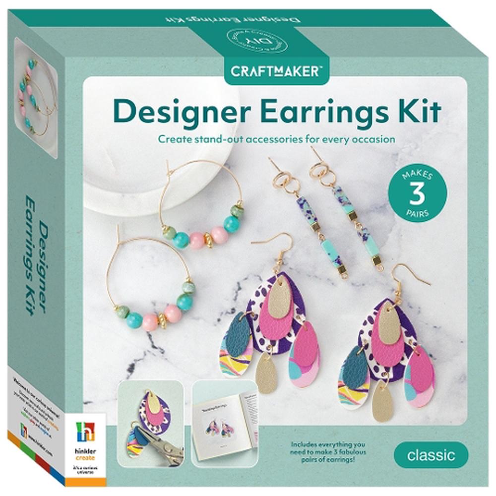 Craft Maker Designer Earrings Kit, 9781488902048