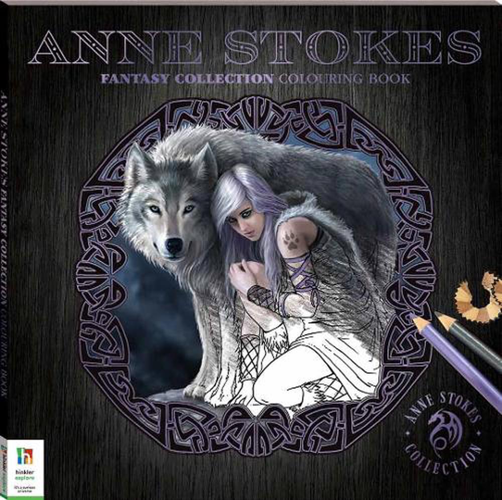 Anne Stokes Fantasy Collection Colouring Book by Hinkler Pty Ltd