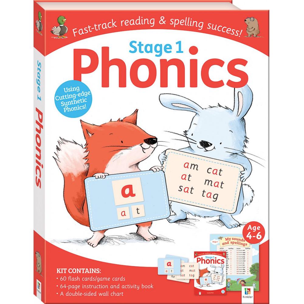 Phonics Kit: Stage 1 by Hinkler Books Hinkler Books, 9781488934704 ...