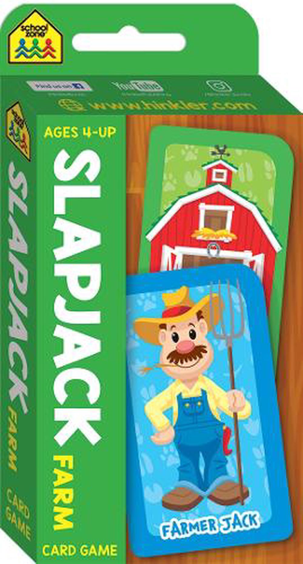 School Zone Slapjack Flash Card Game by Hinkler Pty Ltd, Cards,  9781488940491 | Buy online at The Nile