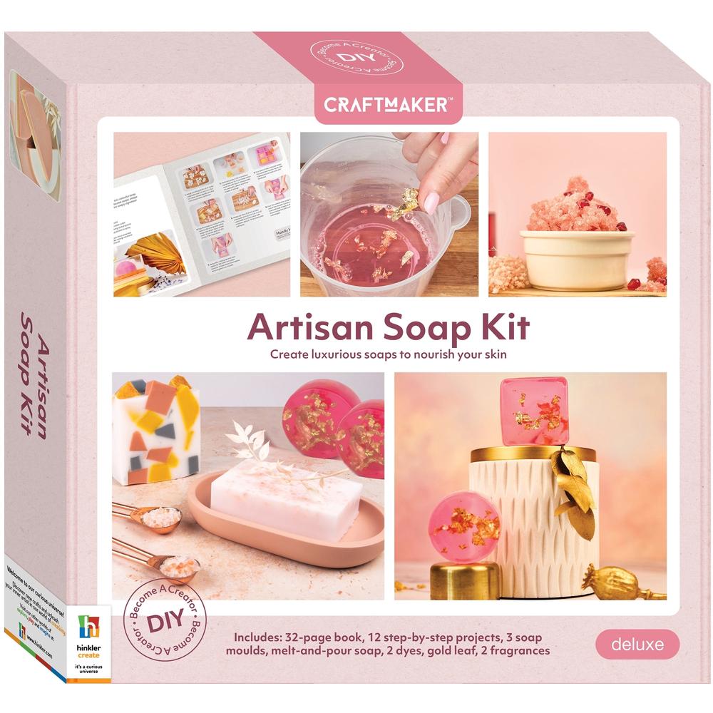 Hinkler Craft Maker Artisan Soap Kit, 9781488945755